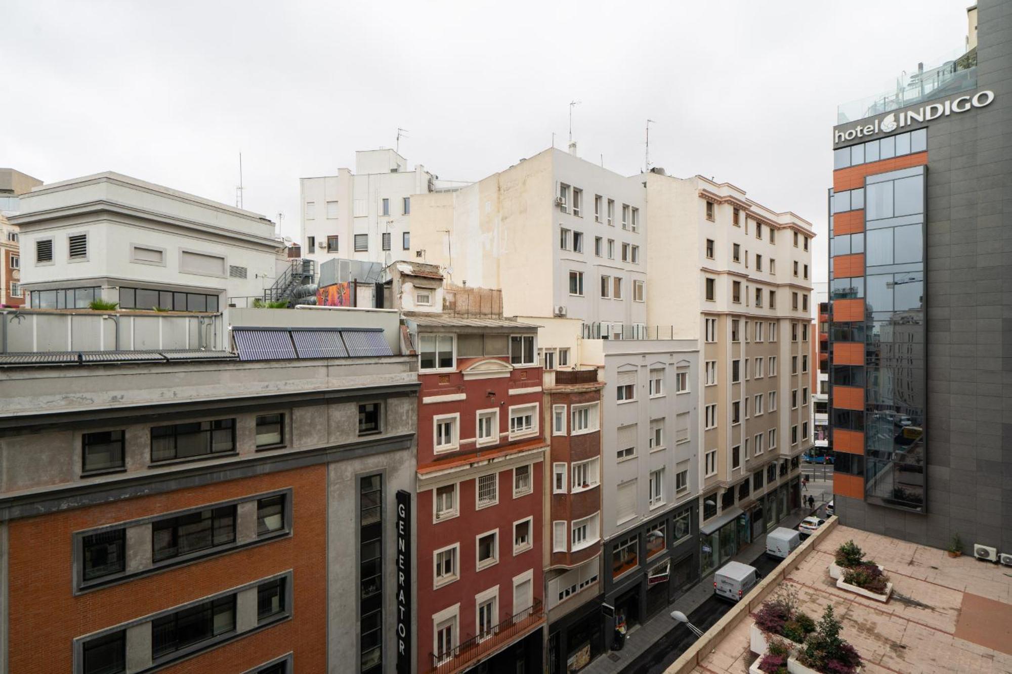 Apartamento Reformado Para 6 Personas En Plena Gran Via Alquiler Temporal Мадрид Екстериор снимка